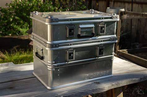 metal storage boxes overlanding|internal organization overland box.